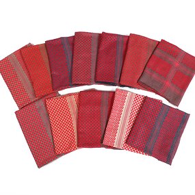 Arabian Ramadan Headscarf Manufacturer - Men Cotton Travel Outdoors Red Plaid Yemeni Shemagh