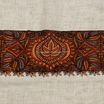 Men Headscarf Manufacturer - High Quality Meeting Clothes Beige Embroidered Yemeni Shemagh