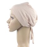 Muslin Women Scarf Manufacturer - Customized Elastic Jersey Hijab with Back Tie Underscarf