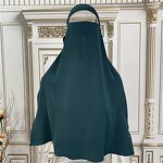 Arabic Islamic Niqab Set Manufacturer - Hot Selling Simple Pure Muslim Knoma Dubai Turkey Islam