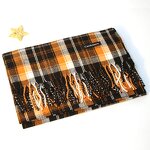 Pashmina Plaid Scarf Manufacturer - Autumn Winter Korean New Women's Versatile Warm Stripe