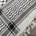 Keffiyeh Scarf Manufacturer - Palestinian Hijab for Men Shemagh Muslim Arafat Digital Printing 125x125cm