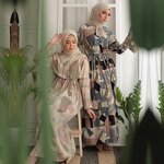 Women Clothing Long Dress Manufacturer - Indonesian Malaysia Arab Lady Robe Muslim Elegant Print
