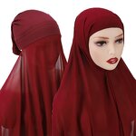 Chiffon Hijab Manufacturer - Woman Instant 9colors Available with Inner Cap