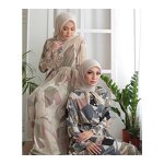 Women Clothing Long Dress Manufacturer - Indonesian Malaysia Arab Lady Robe Muslim Elegant Print