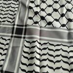 Keffiyeh Scarf Manufacturer - Palestinian Hijab for Men Shemagh Muslim Arafat Digital Printing 125x125cm