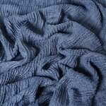 Muslim Woman Hijab Manufacturer - Wholesale Plain Color Linen Cotton Long Scarf Head Wrap Wrinkle