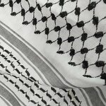 Arab Turban Keffiyeh Manufacturer - Tassel Muslim Hijab Shemagh Desert Scarf Wrap 125x125cm