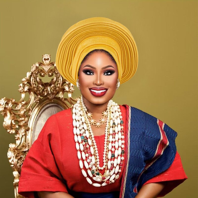 African Muslim Hat Manufacturer - New Space Layer Bow Accessories Pleated Watermelon