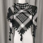 Palestine Keffiyeh Manufacturer - Stock Latest Models Original Kuffiyeh Cotton Woven Royal Shemagh