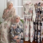 Women Clothing Long Dress Manufacturer - Indonesian Malaysia Arab Lady Robe Muslim Elegant Print