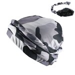 Camouflage Halo Turban Manufacturer - for Men Satin Lined Soft Twist Head Wrap Cotton