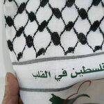 Palestine Scarf Manufacturer - Flag Jacquard Palestinian National Day Scarves Shawl 16x150cm 60g
