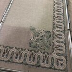 Eid Al Fitr Islamic Hijab Manufacturer - Shemagh Arabic Men Embroidery 10cm Keffiyeh 55x55inch