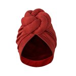 Turban Cap Manufacturer - Plain Solid Color Knotted Soft Hair Cover for African Women