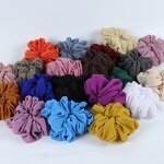 Hair Tie for Muslim Women Manufacturer - Malaysian Bunch Chiffon Rubber Band Volumizing Scrunchies