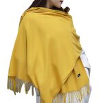 Cashmere Cape Pashmina Manufacturer - 2022 Soft Tassel Touching Pure Colorful Kashmiri Shawls