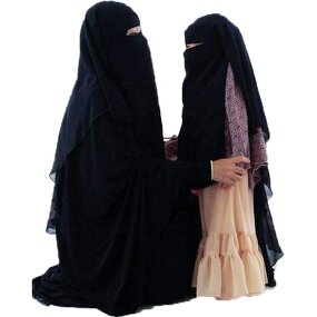 Islamic Scarf Manufacturer - for Women and Men Black Burqa Veil Hijab Face Cover