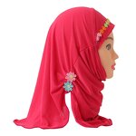 Kids Hijabs Manufacturer - Wholesale Solid Color Jersey Cotton 2 - 7 Years-old Soft