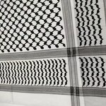 Shemagh Cotton for Men Manufacturer - New Style Design for Palestine Scarf Keffiyeh Sewn Jacquard 123x123cm