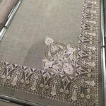 Eid Al Fitr Islamic Hijab Manufacturer - Shemagh Arabic Men Embroidery 10cm Keffiyeh 55x55inch