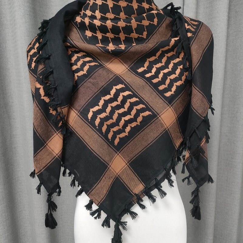 Palestine Keffiyeh Manufacturer - Stock Latest Models Original Kuffiyeh Cotton Woven Royal Shemagh