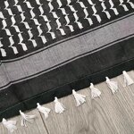 Muslim Scarf Manufacturer - Arab Shemagh Keffiyeh Palestine Scarf Men Women Shawl Tassel Arafat