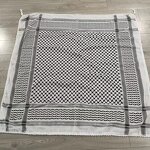 Palestine Keffiyeh Manufacturer - Original Kuffiyeh Cotton Woven with Handcrafted Royal Shemagh