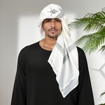 Islamic Clothing Manufacturer - Man Saudi Arabic Tudung Bawal Traditional Wool Head Scarf
