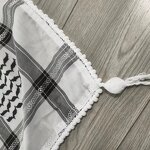 Palestine Keffiyeh Manufacturer - Original Kuffiyeh Cotton Woven with Handcrafted Royal Shemagh