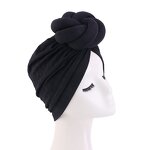 Turban Hat Manufacturer - Fashion Muslim Top Knot Big Flower for African Women