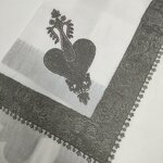 Yemeni Saudi Embroidered Shemagh Manufacturer - Kashmir Islamic Embroidery Scarf Keffiyeh 50x50inch