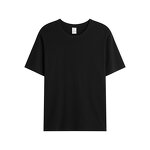 T-Shirt Manufacturer - 180g Combed Cotton Trendy Men's Casual Loose Short Sleeve Solid Color