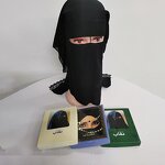 Islamic Shawl Veil Manufacturer - 2021 New Black Elegant Full-cover Lace Breath Chiffon