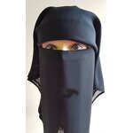 Islamic Scarf Manufacturer - for Women and Men Black Burqa Veil Hijab Face Cover