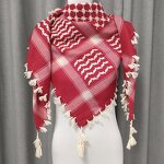 Palestine Keffiyeh Manufacturer - Stock Latest Models Original Kuffiyeh Cotton Woven Royal Shemagh