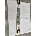 Palestine Flag Scarf Manufacturer - Custom National Day 14x140cm Jacquard Soft Palestinian Flag Hijab