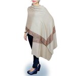 Muslim Scarf Manufacturer - New Colors in Stock Machine Embroidery 55inch Square Arab Shawl Yemen