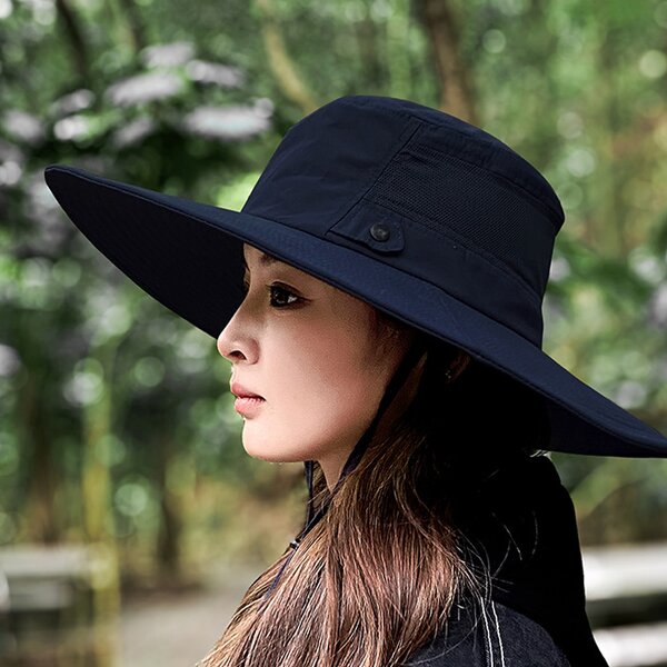 Fisherman Hat Manufacturer - for Women Casual Outdoor Sun protection Large Brim Breathable