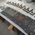 Woolen Yemen Saudi Arabia Men Shemagh Manufacturer - Embroidered Omani Masar Prayer Keffiyeh 55x55inch