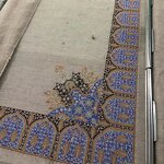 Islamic Embroidery Scarf Manufacturer - Men Arab Desert Shemagh Keffiyeh Shawl 55x55inch for Eid Al Fitr