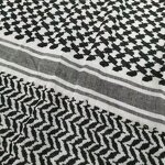 Arab Turban Muslim Scarf Manufacturer - New Hijab Shemagh Keffiyeh Fashion Head Neck Scarf 120x120cm 220g