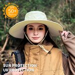 Fisherman Hat Manufacturer - for Women Casual Outdoor Sun protection Large Brim Breathable