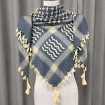 Palestine Keffiyeh Manufacturer - Stock Latest Models Original Kuffiyeh Cotton Woven Royal Shemagh