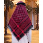 Tactical Scarf Manufacturer - Jacquard Neck Scarf Keffiyeh 52x52inch for Outdoor Camping Hunting