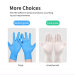 Disposable Rubber Gloves Manufacturer - Non Latex Tpe Powder Free Examination Medical Dish Washing Plastic Nitrile
