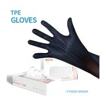 Cleaning Washing Gloves Manufacturer - Pe Touchscreen Tpe Pet Waterproof Black Kitchen Custom Bbq Hand Garden