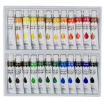 Acrylic Paint Set Manufacturer - 24-Color Waterproof Multi-Function for Canvas Wood Rock for Art Suppliers