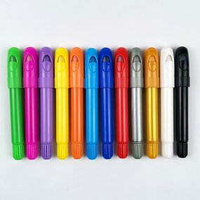 Face Paint Stick Manufacturer - 12 Colors Kit Non-Toxic Kids Washable Water-Based Halloween Face Painting Set