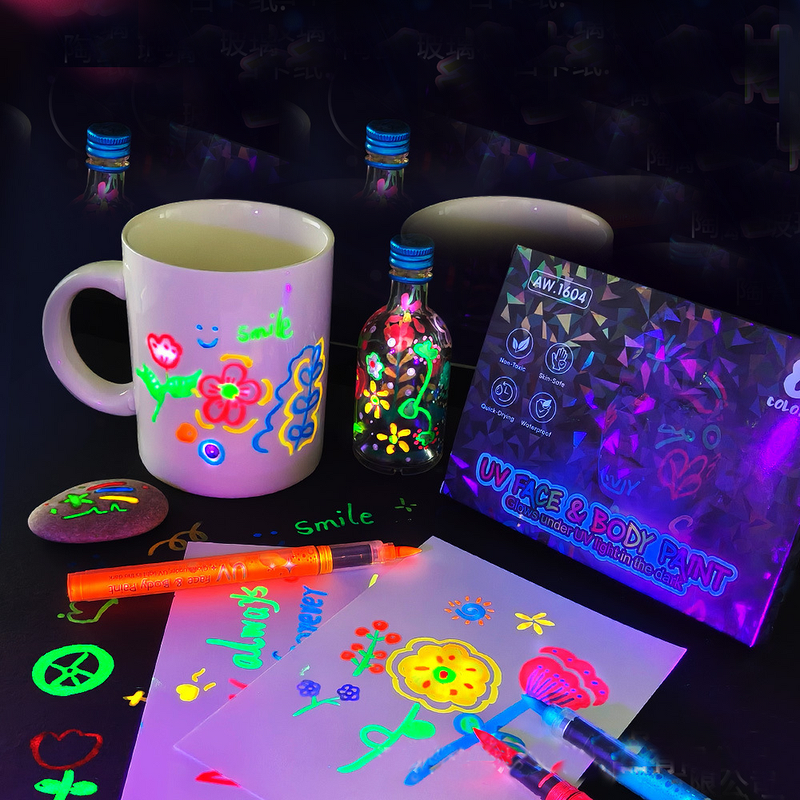 Fine Tip Set Manufacturer - Multi-function 8 Colors Dual-side Writing Erasable for All Surface Water-based UV Paint